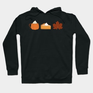 Fall Pumpkin Spice Latte Season Hoodie